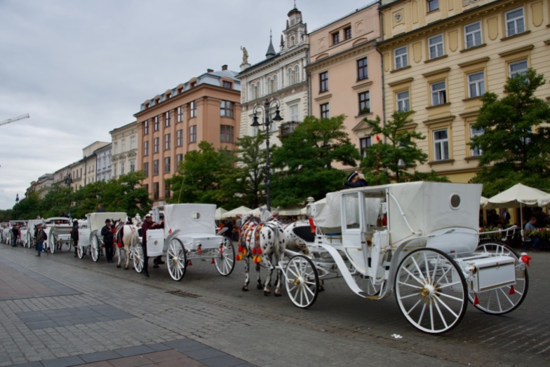 Pferdekutschen in der Altstadt